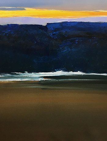 Symétrie - Huile sur toile - 89*116 - 2020