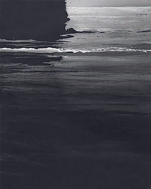 35 - Basse - Encre de Chine - 70*100 - Dominique Abraham - 2020