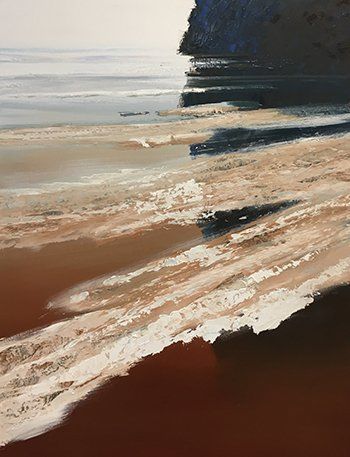 Eventail - Huile sur toile - 89*116 - 2020