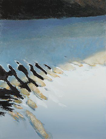 Rateau - Huile sur toile - 89*116 - 2020