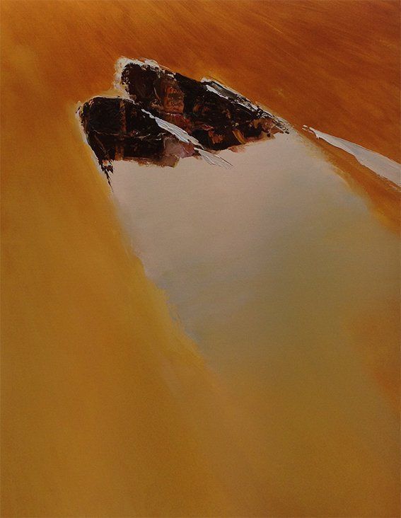 Flaque - Huile sur toile - 89*116 - 2020