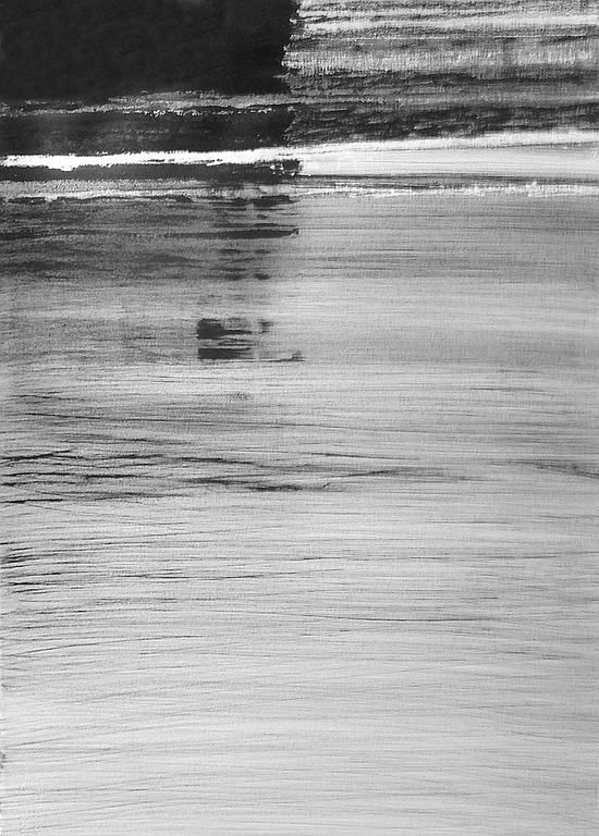 44 - Fluide - Encre de Chine - 70*100 - Dominique Abraham - 2020