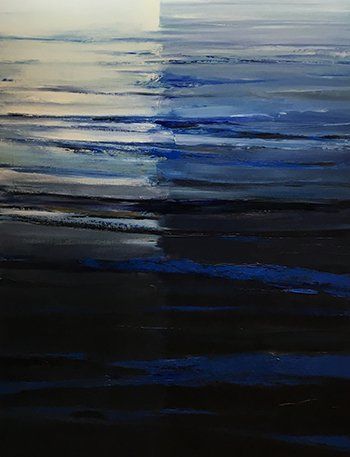 Pignon - Huile sur toile - 89*116 - 2020