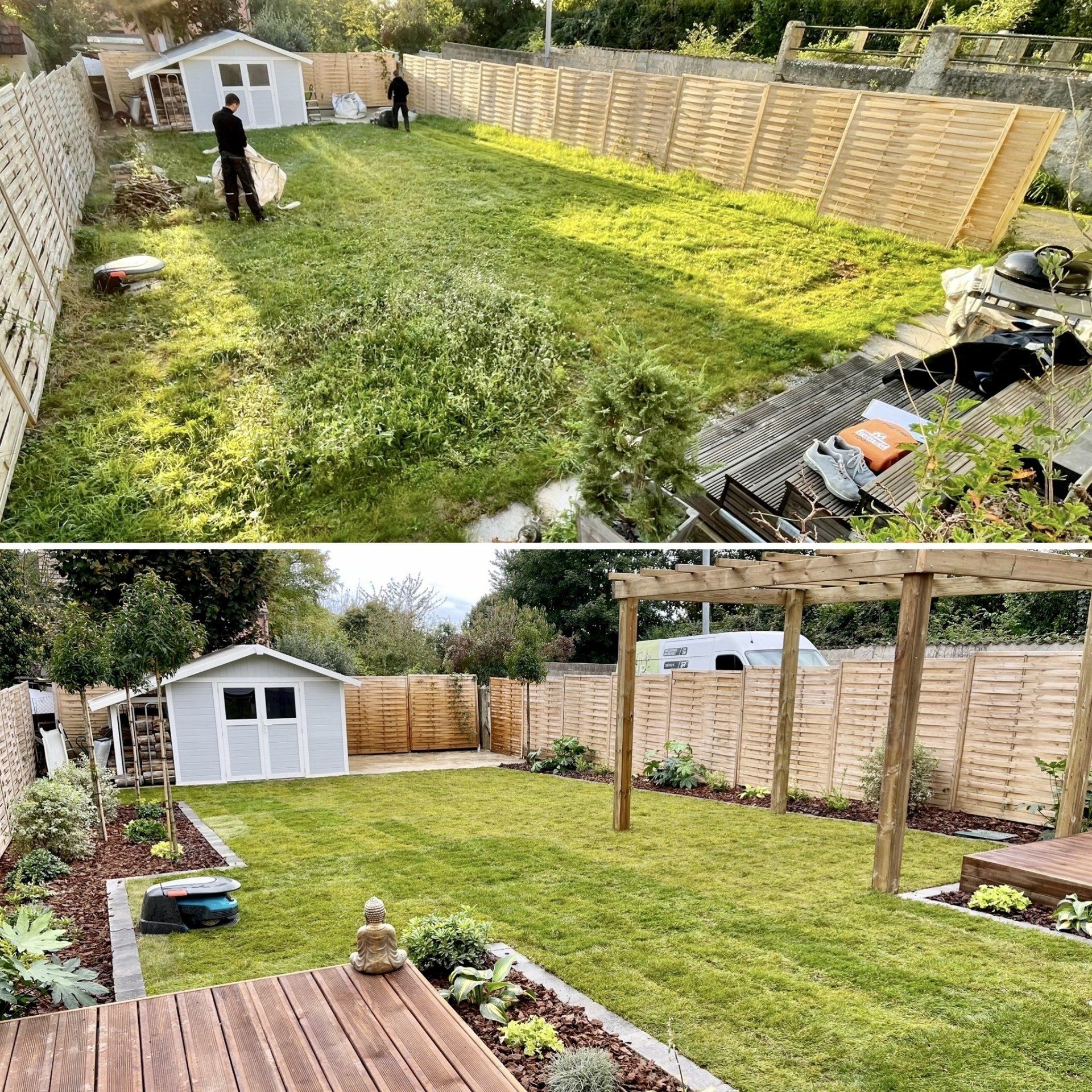 Construction de jardin