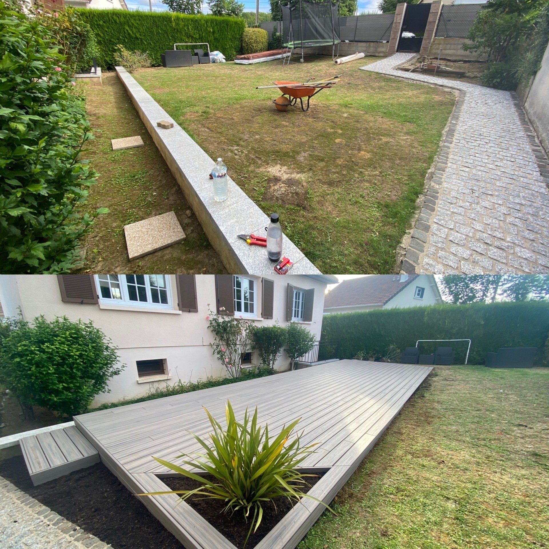 Aménagement de terrasse