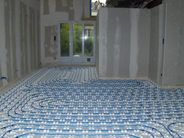 Nos prestations d'installation de plancher chauffant
