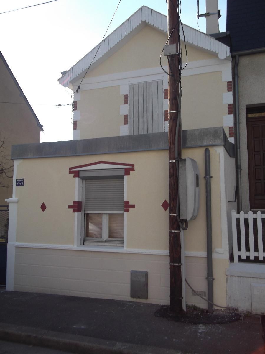 Après les travaux de ravalement de façade avec peinture