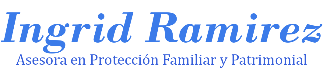 El nombre Ingrid Ramírez está sobre un fondo blanco.