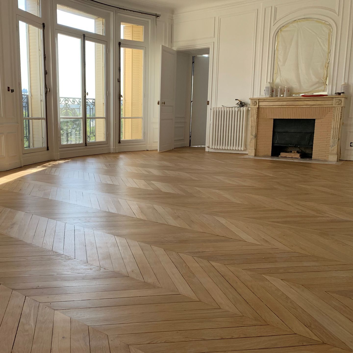 Chantier rénovation, point de Hongrie, travaux terminés