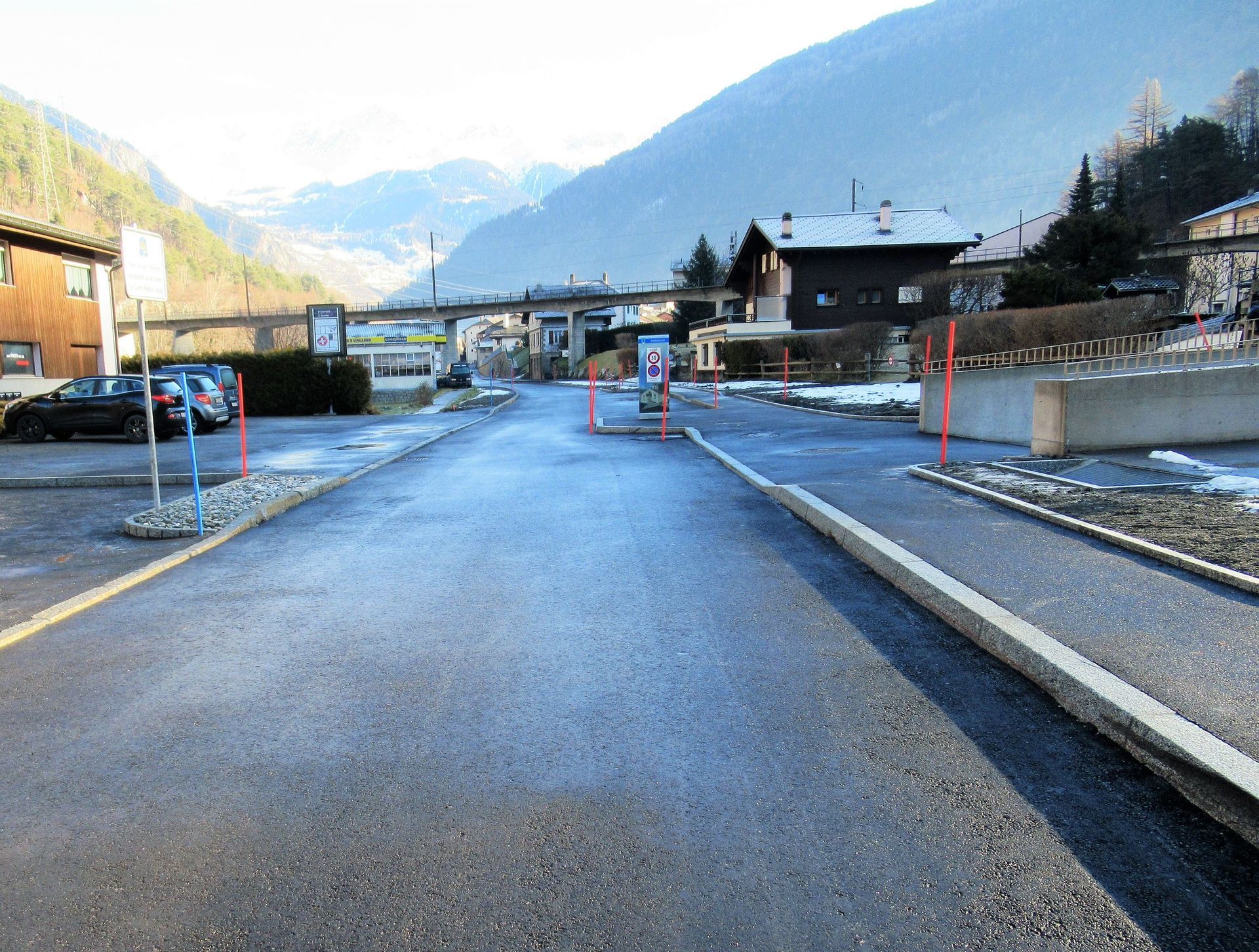 Aménagement entrée Nord de Sembrancher