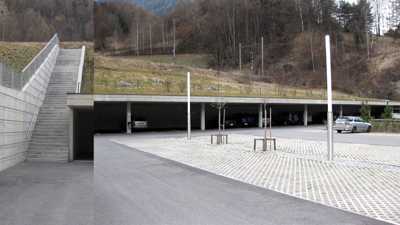 Parking de La Loutze - Sembrancher