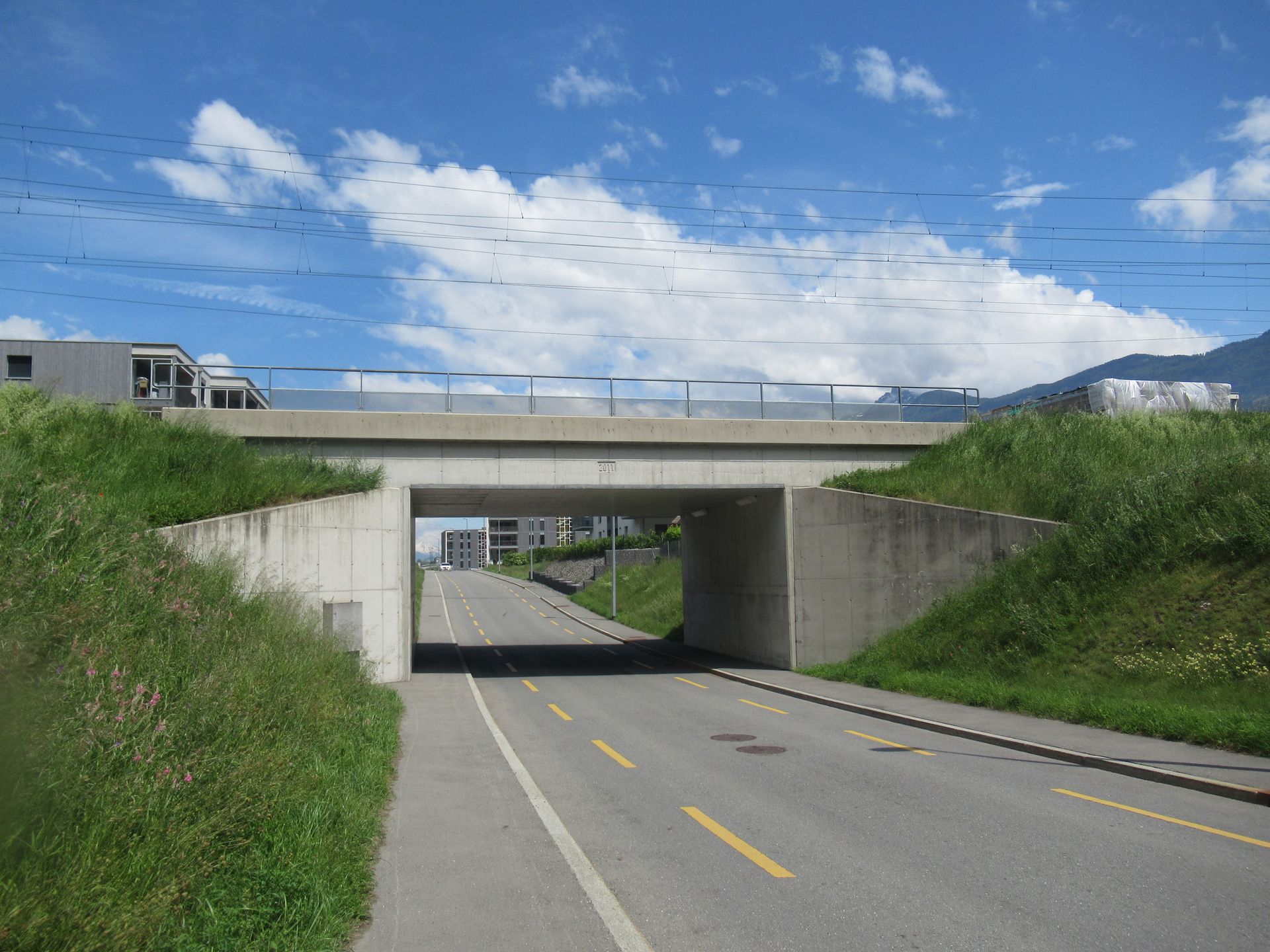 Passage inférieur sous CFF, Martigny