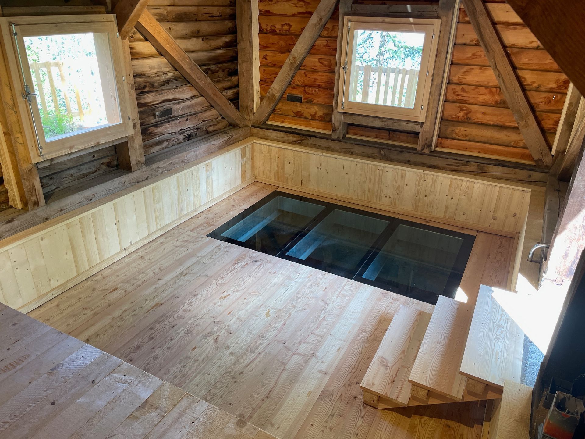Sentier didactique et château d'eau, Emosson