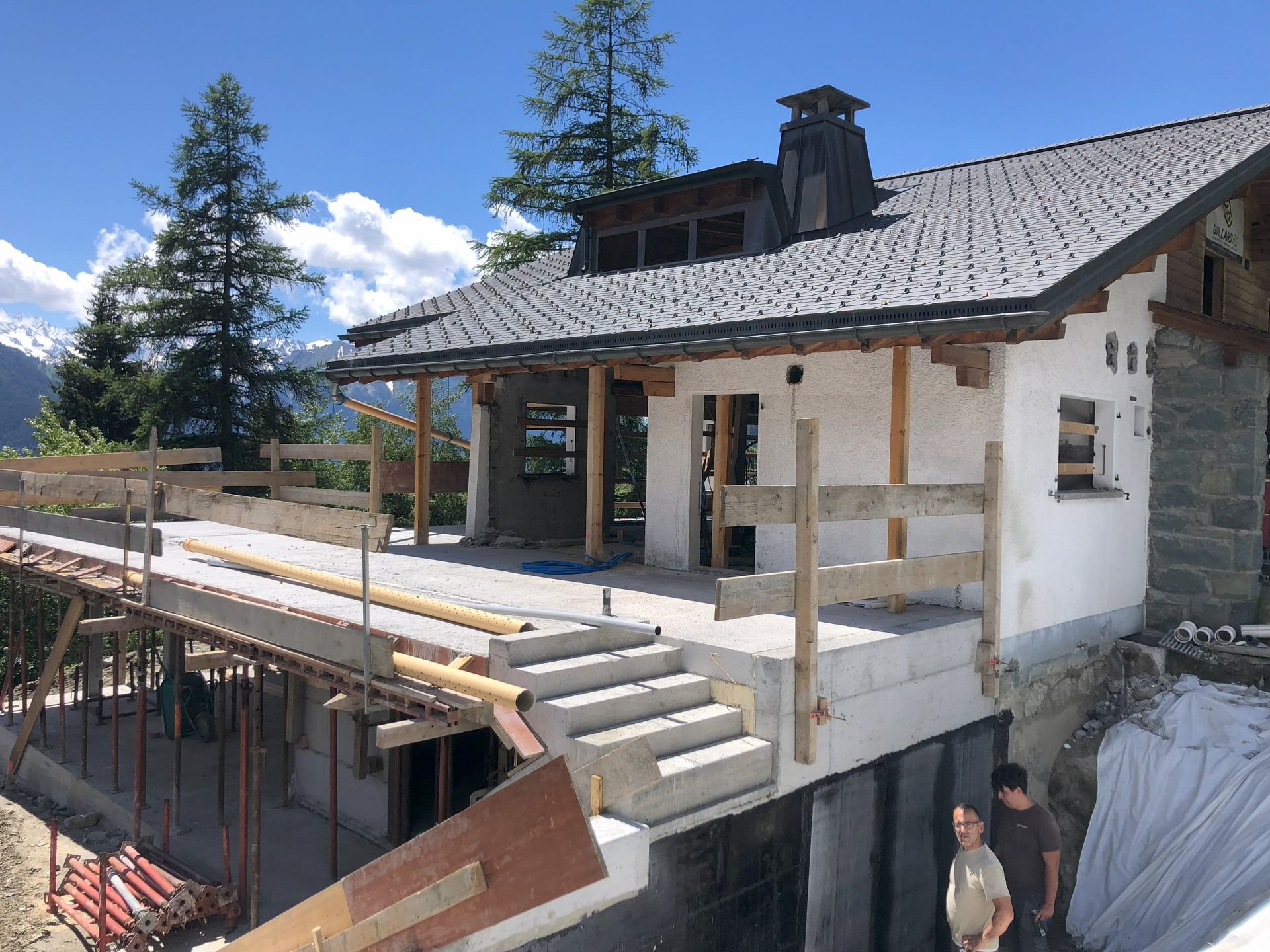 Transformation d'une habitation