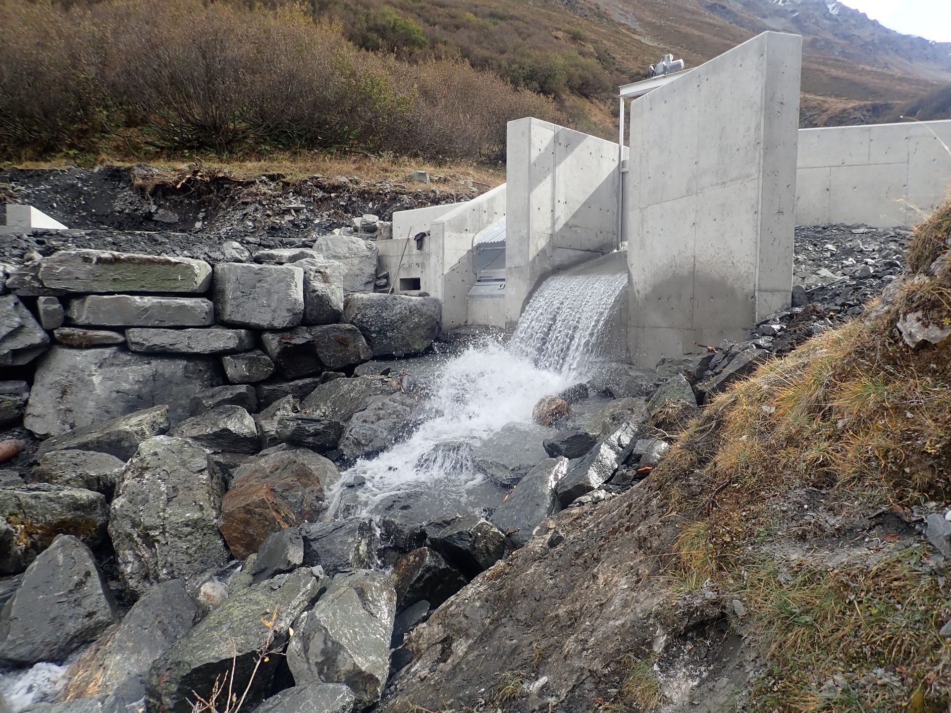 Turbinage des eaux du Torrent de l'A