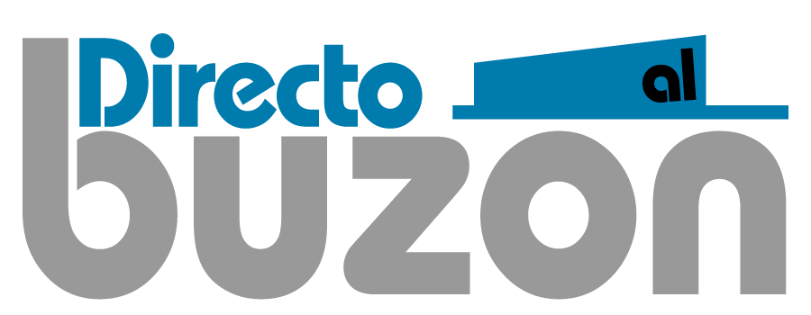 El logo de Directo al Buzón es azul y gris.