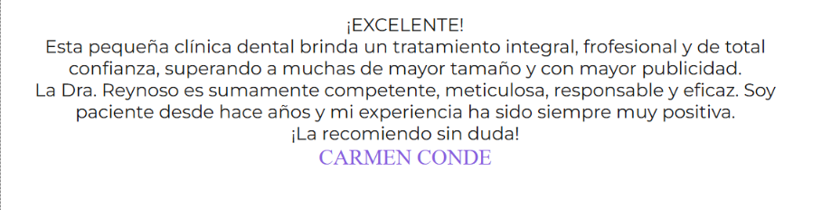 Una imagen borrosa de un testimonio de Carmen Conde.