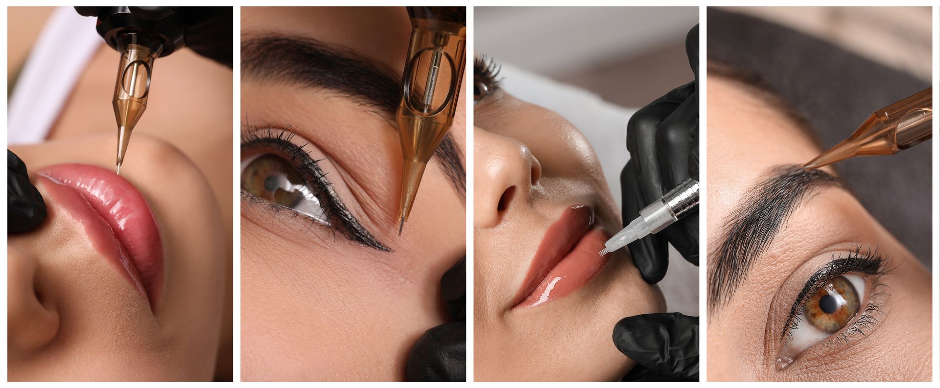 Permanent Make-up Permanentes Make-up für Lippen, Eyeliner und Augenbrauen