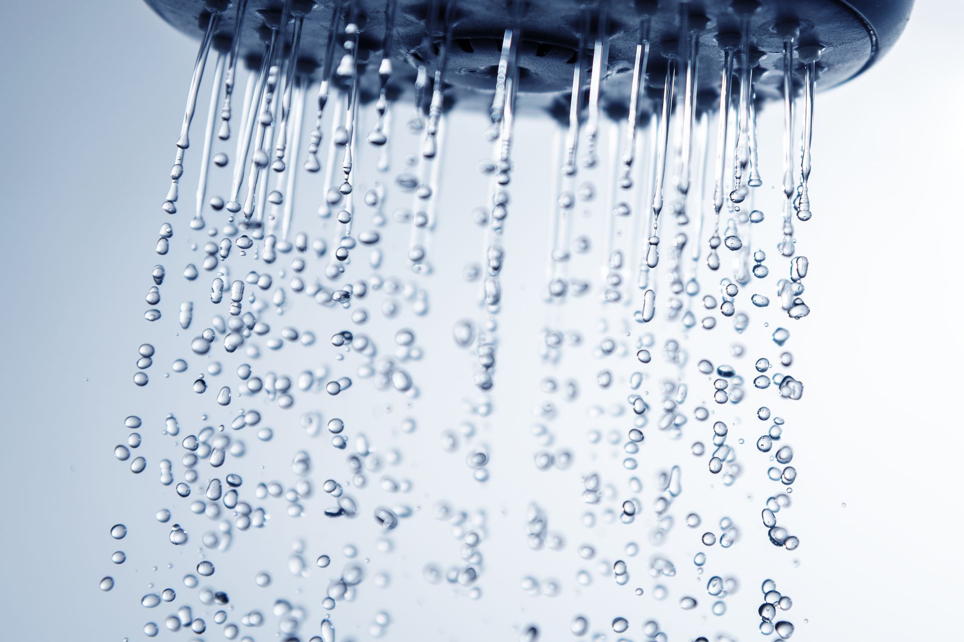 Eau qui coule de la douche