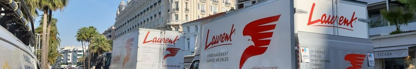 Deux camions de l'entreprise à l'arrêt devant une maison 2