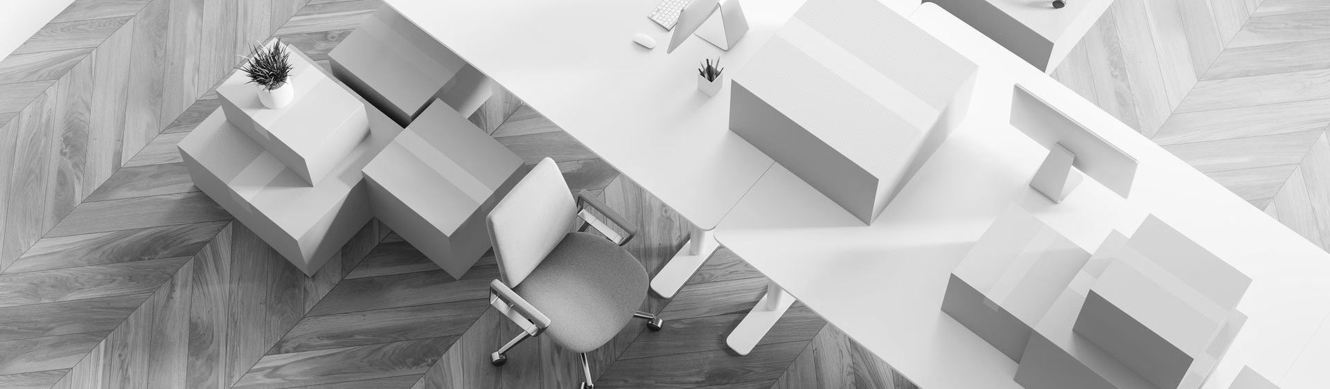 Un open space en déménagement