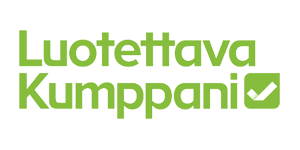 Luotettava kumppani logo