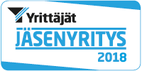 Yrittäjät jäsenyritys sertifikaatti