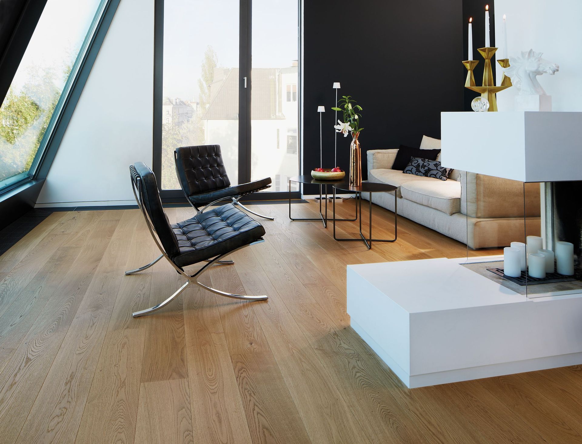 Parquet en noyer Bauwerk - Claude Voutaz SA