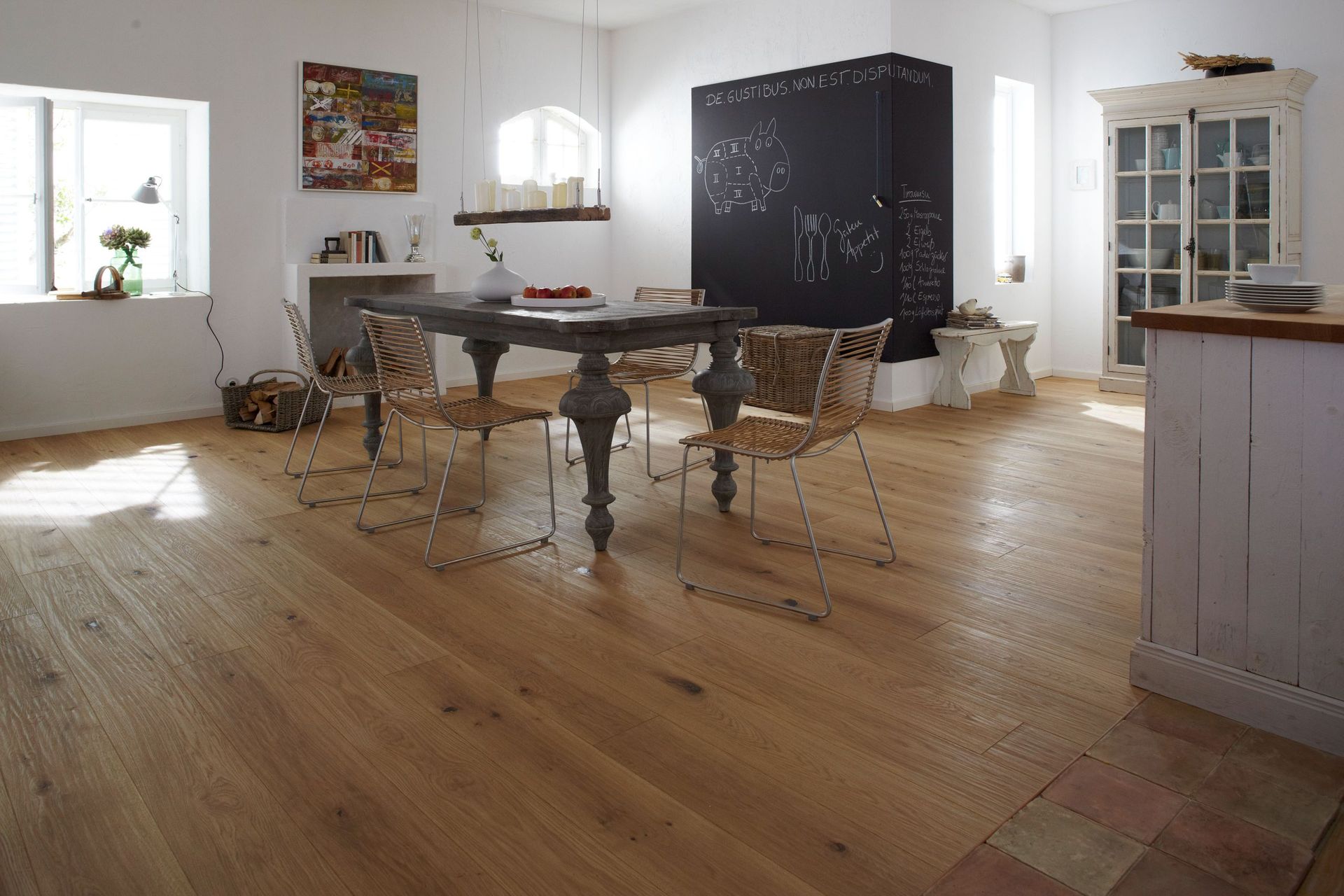 Parquet en noyer Bauwerk - Claude Voutaz SA