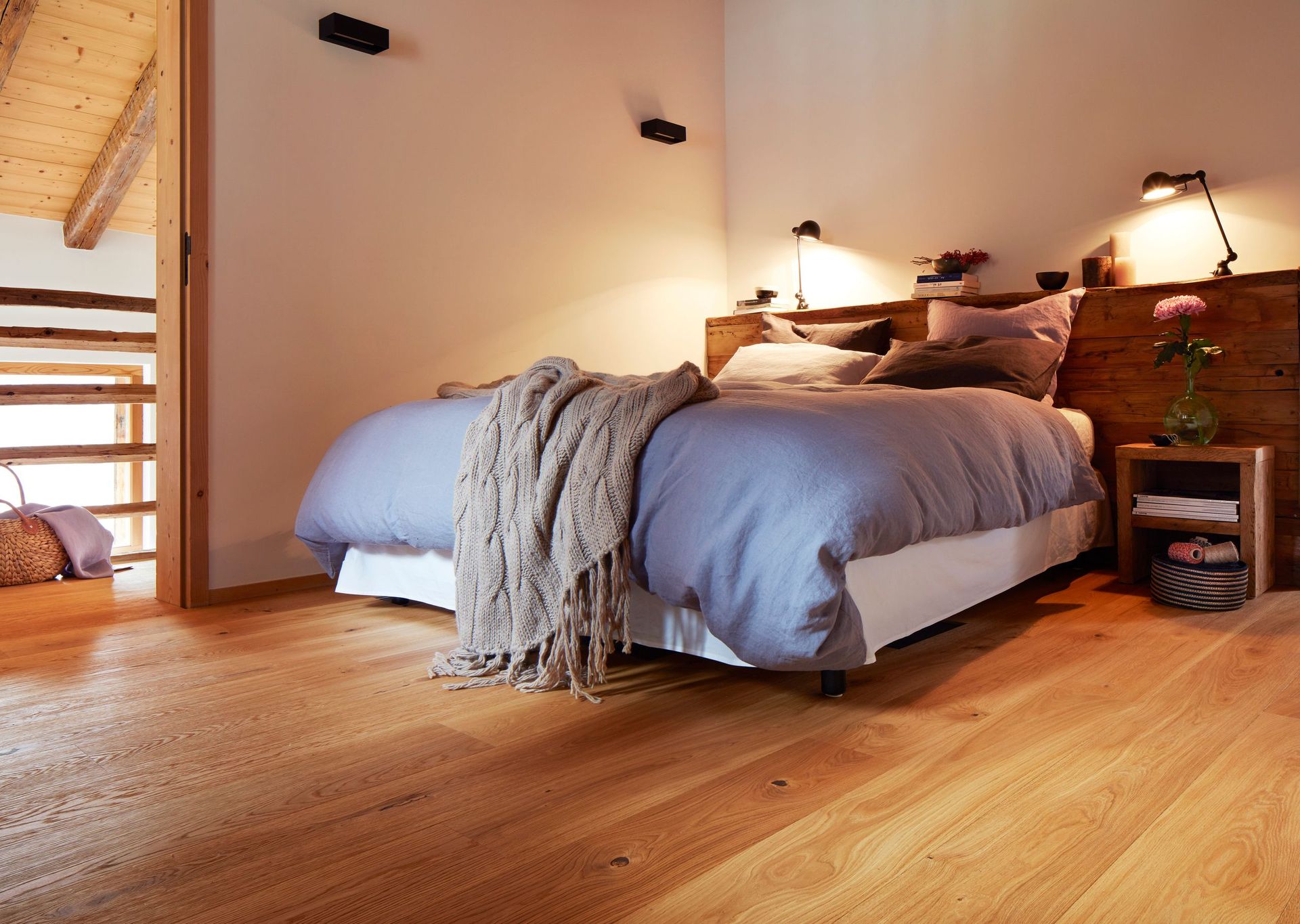 Parquet en noyer Bauwerk - Claude Voutaz SA