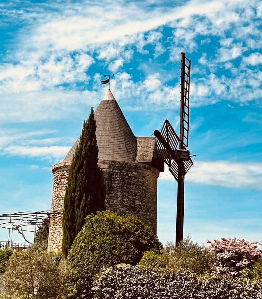 Un ancien moulin à vent