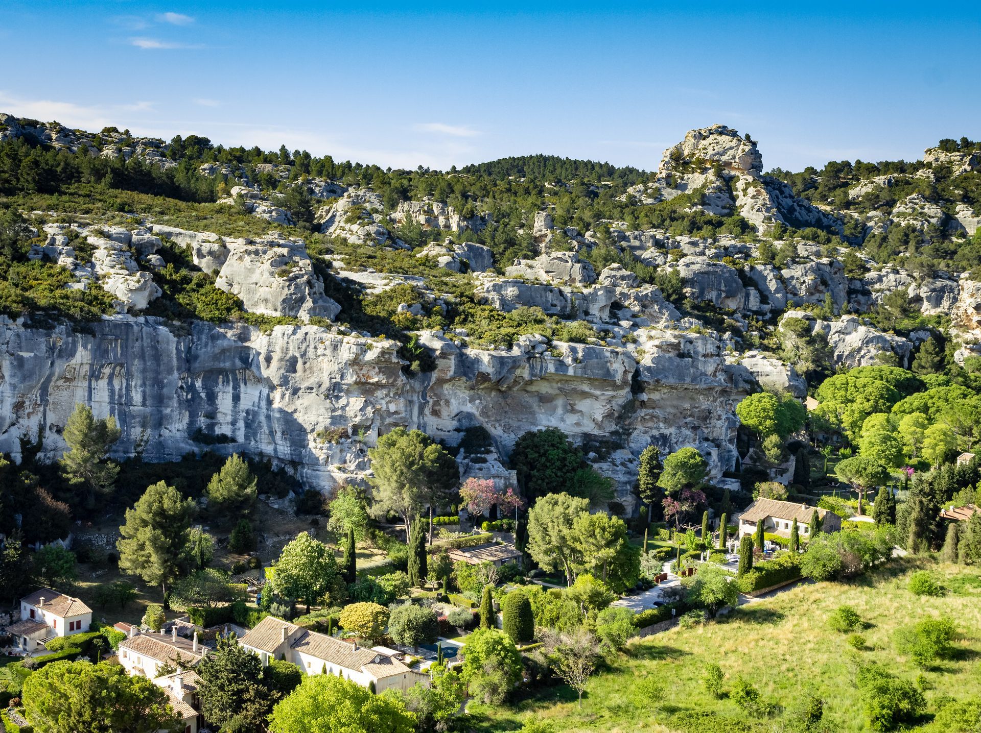 Les Alpilles près des Baux-de-Provence