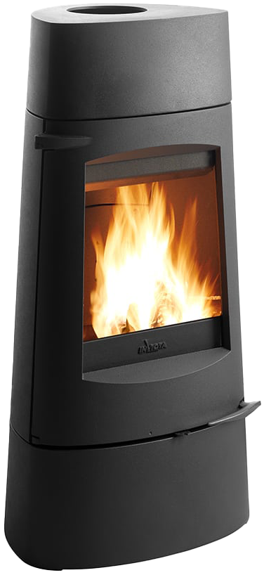 Visuel détouré d'un poêle à bois