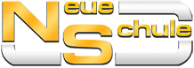 Un logo en or et en argent pour la nouvelle école