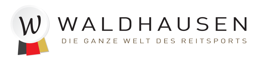 Un logo pour Waldhausen le monde entier des sports équestres