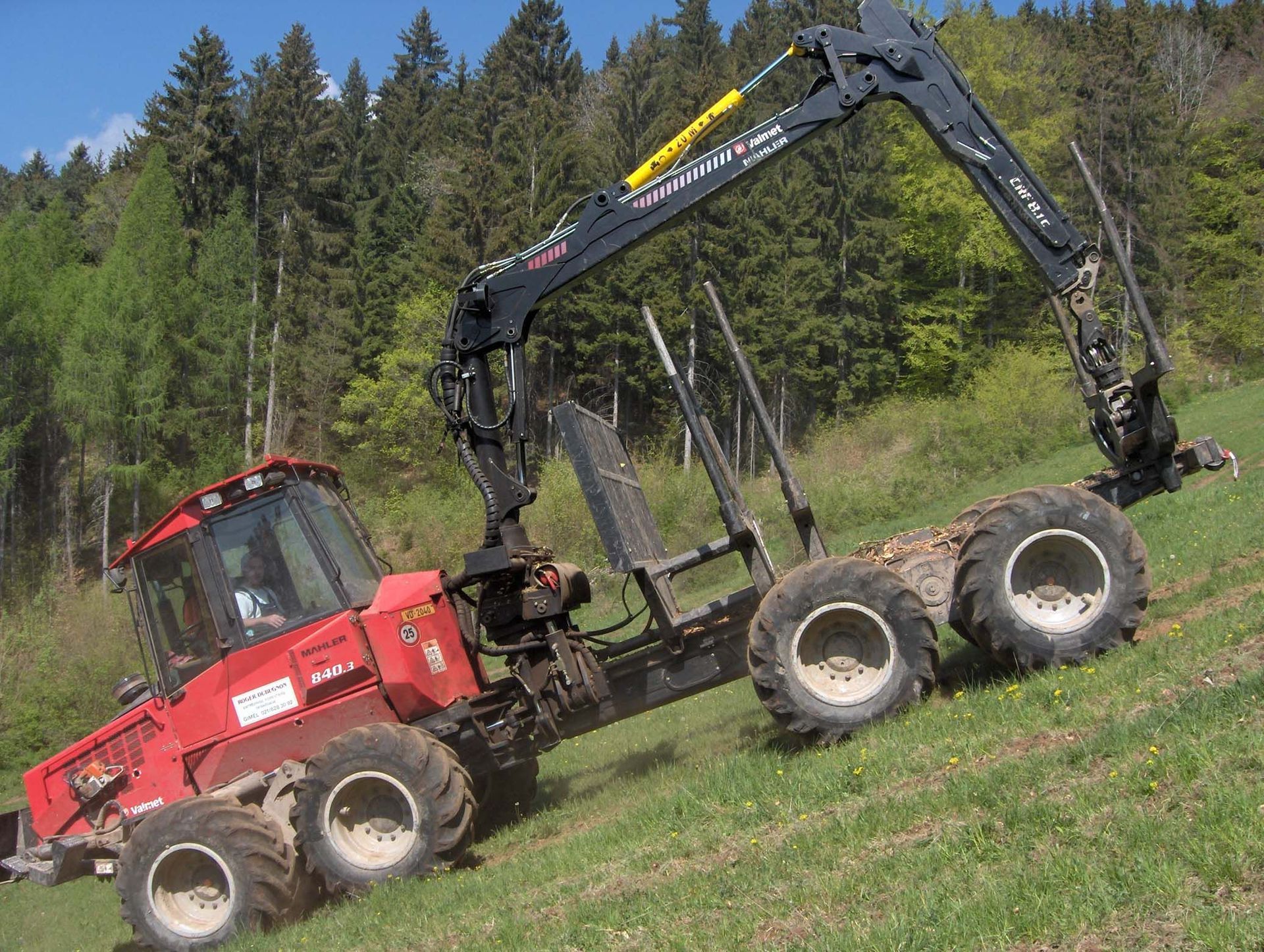 Entreprise forestière à Gimel - Dubugnon SA