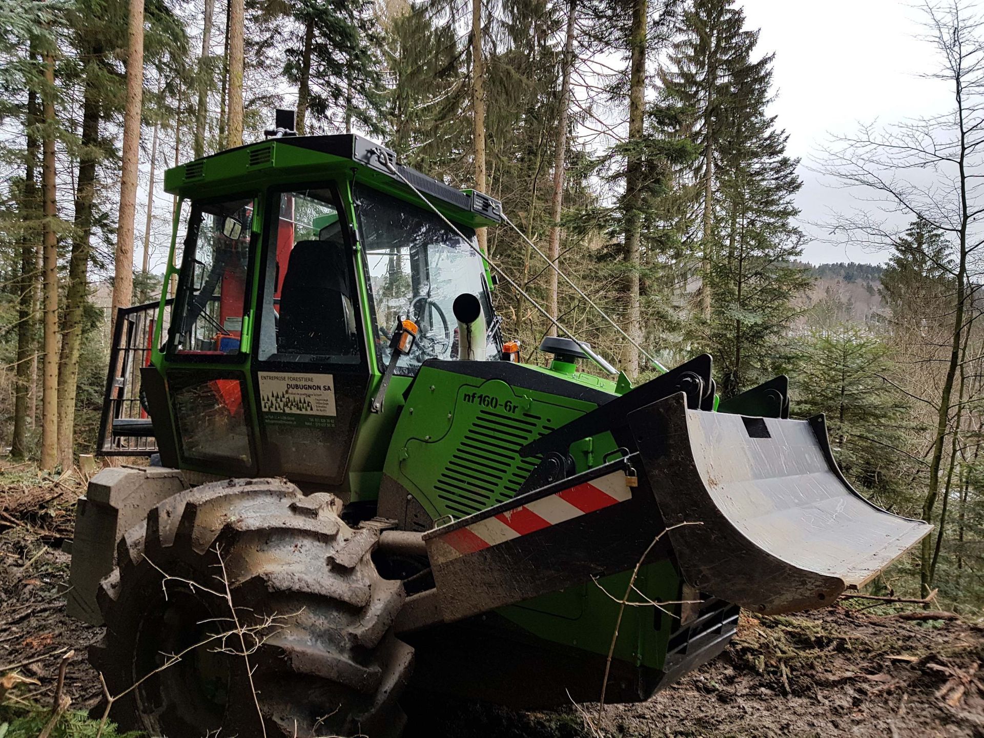 Entreprise forestière à Gimel - Dubugnon SA