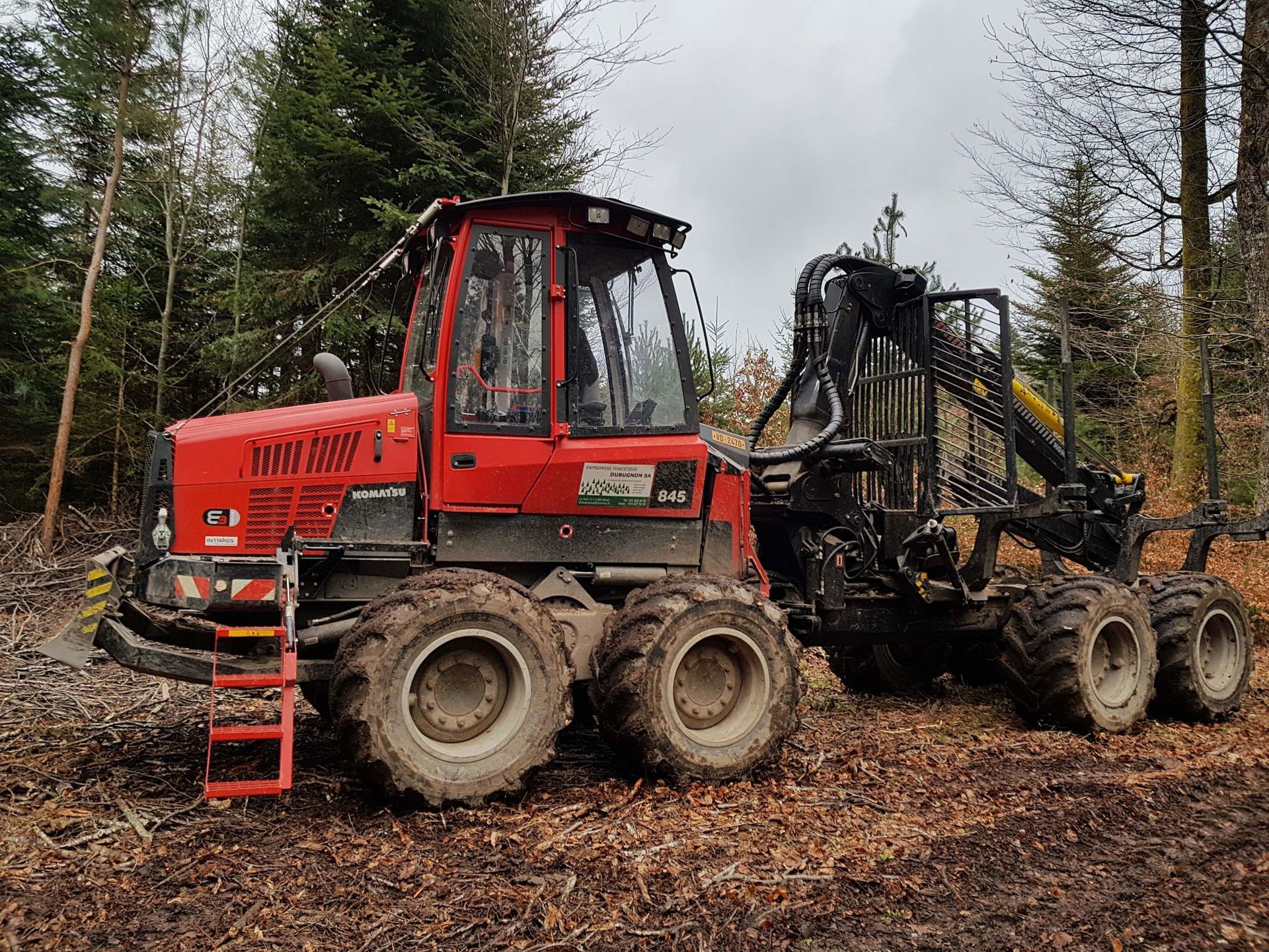 Entreprise forestière à Gimel - Dubugnon SA