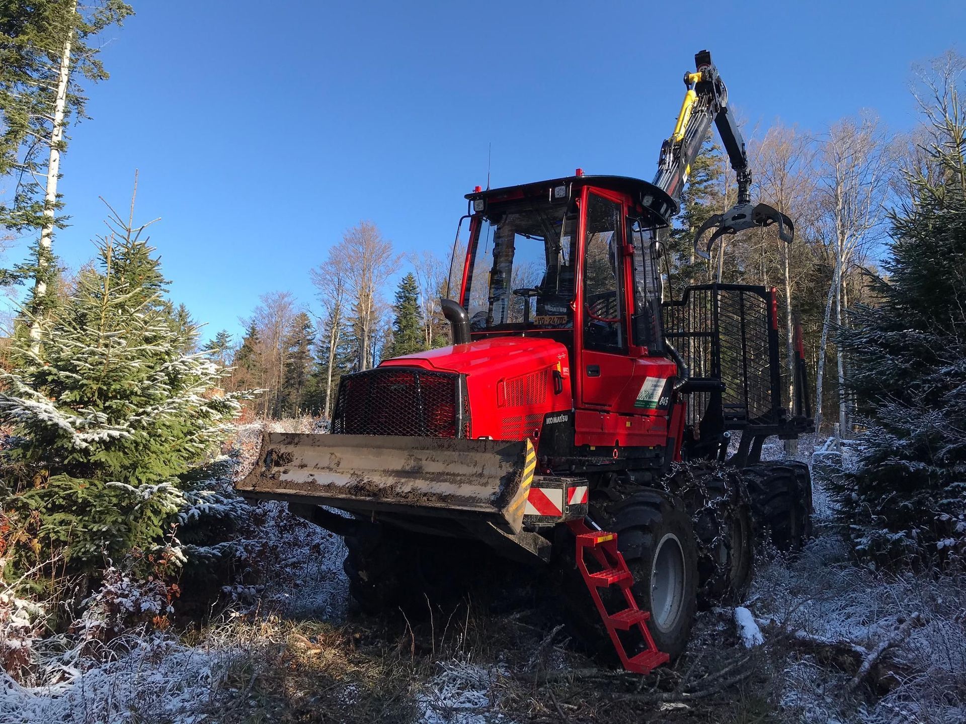 Entreprise forestière à Gimel - Dubugnon SA
