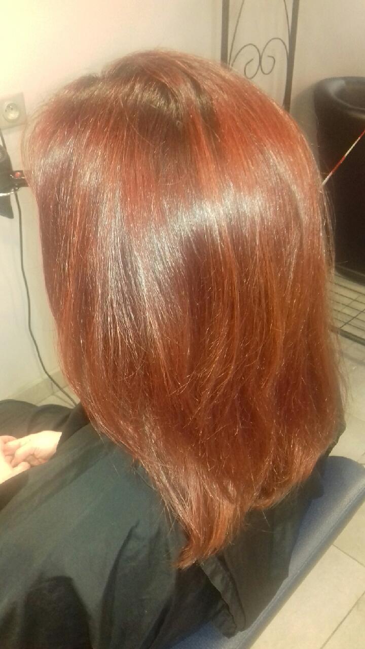 Coloration végétale cuivre roux