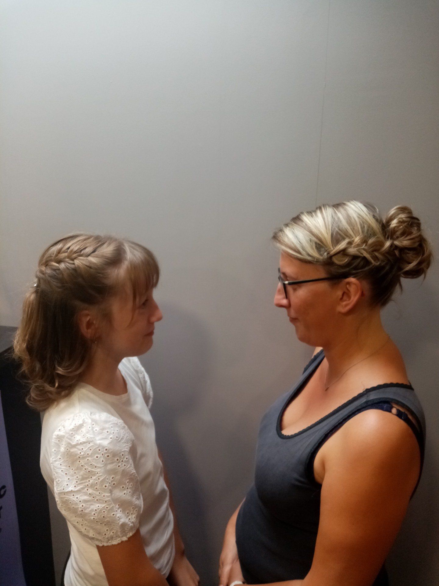 Coiffure mère et fille