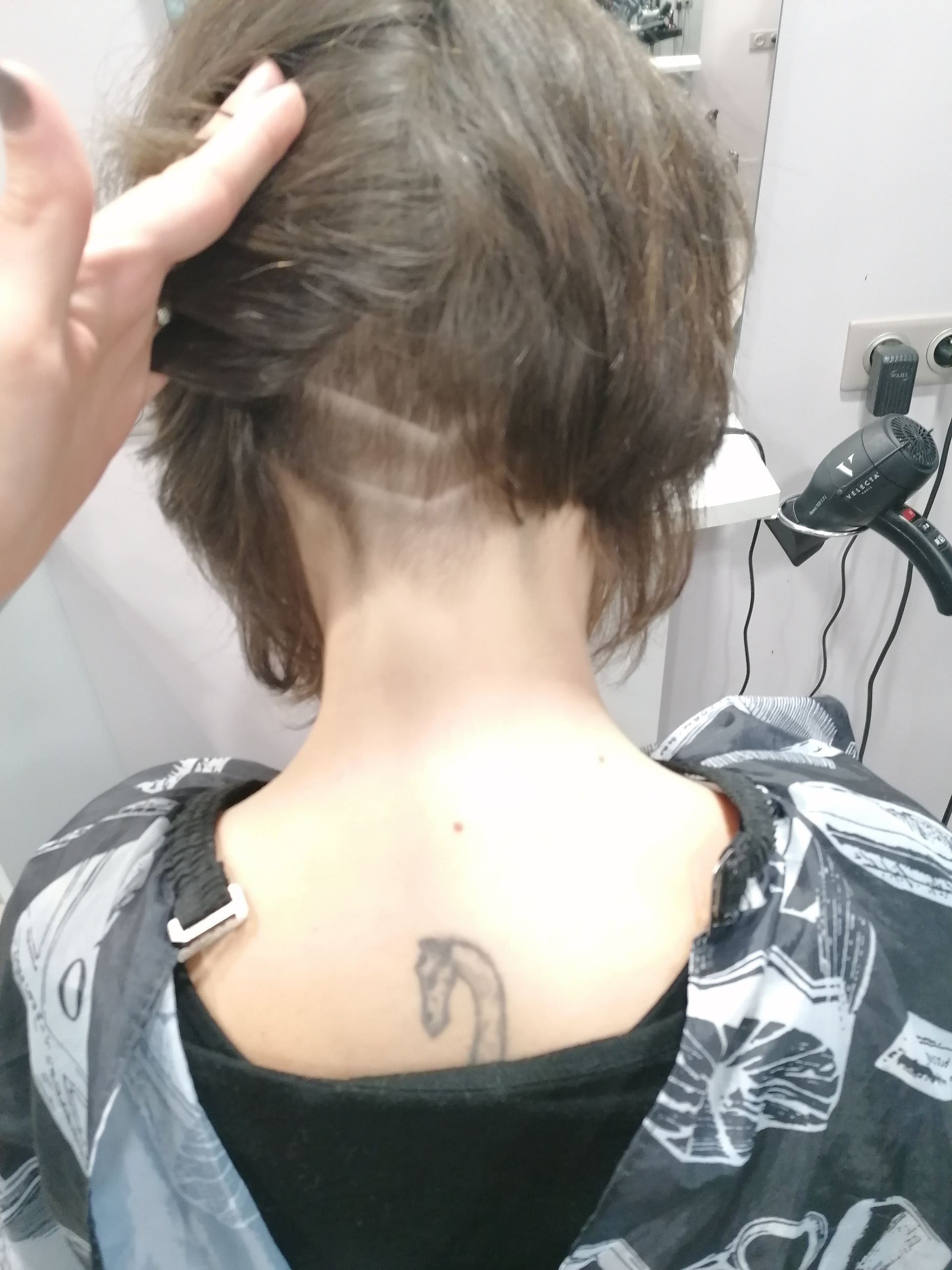 Arrière de l'undercut