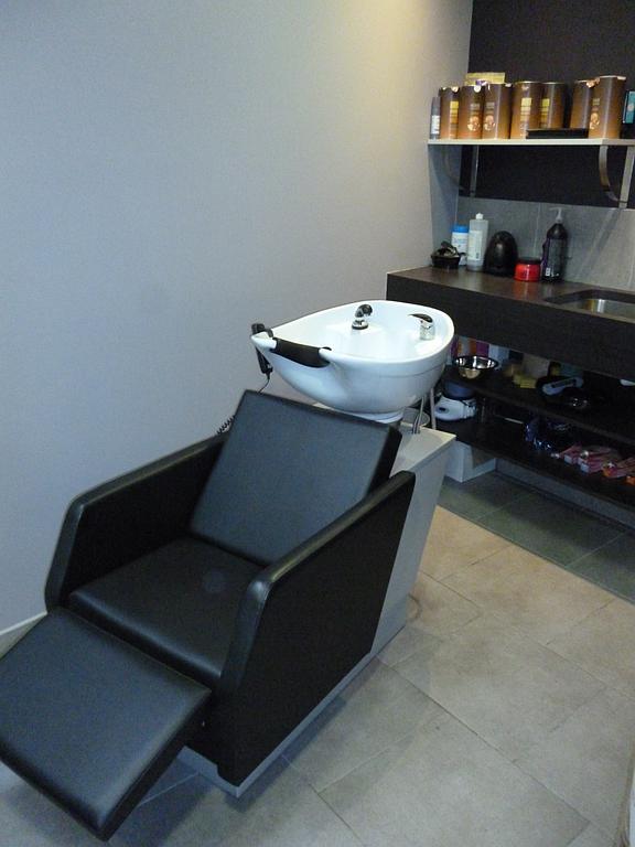 Espace shampoing du salon