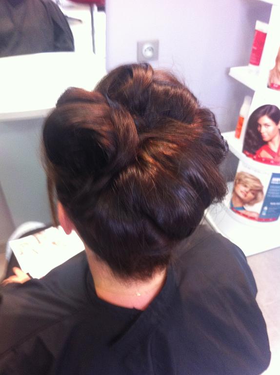Coiffure élaborée