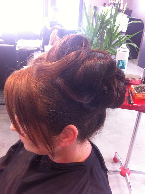 Chignon haut