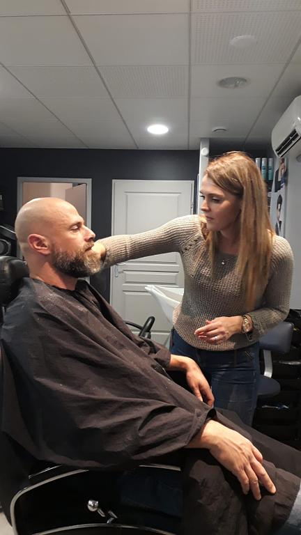 Taille de barbe - après