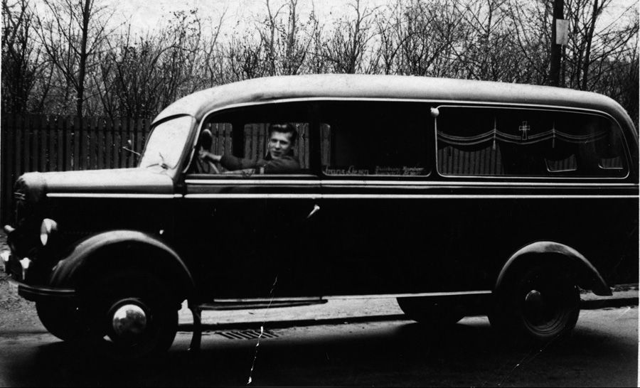 Altes Überführungsfahrzeug