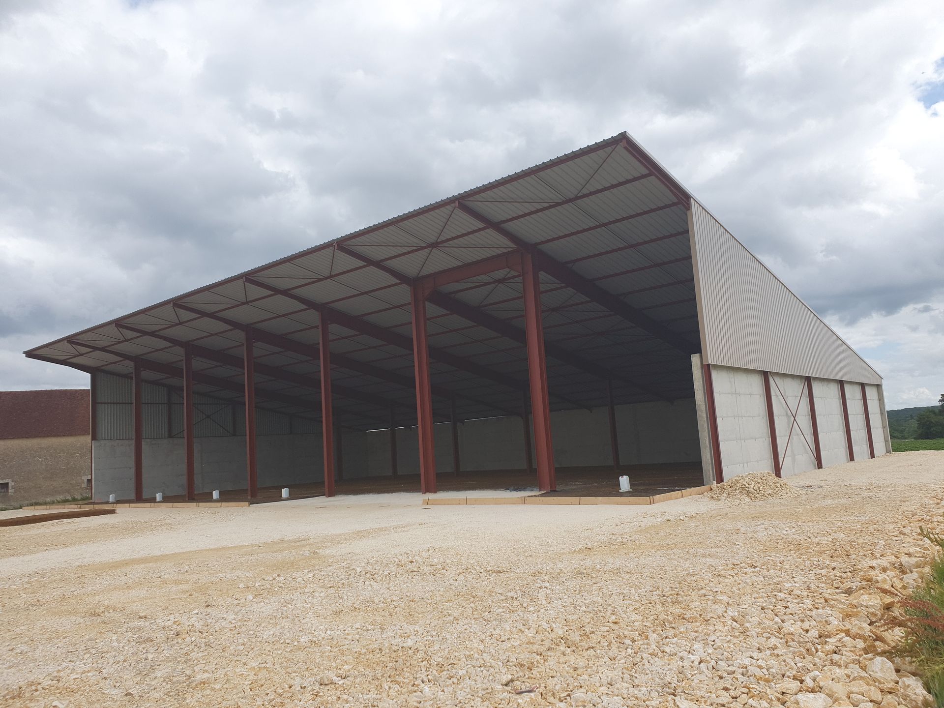 Construction métallique pour EARL POIRIER