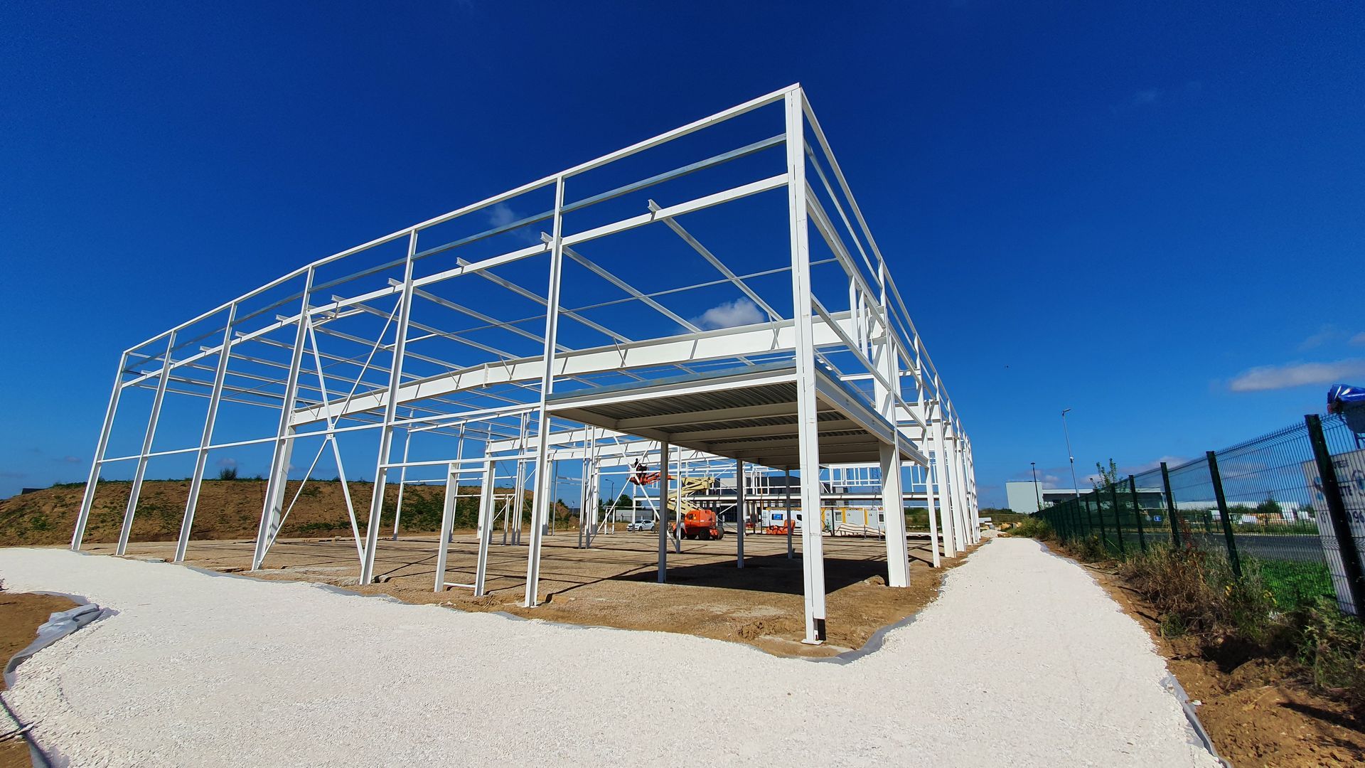 Construction métallique pour NOVA CRETE