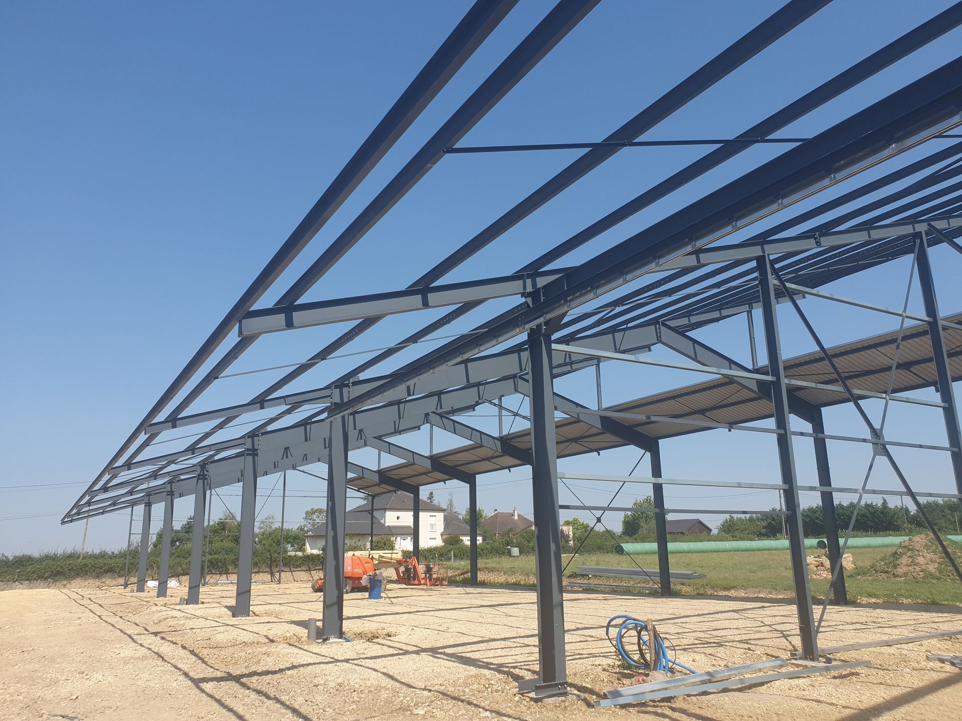 Construction métallique pour EARL BEL AIR - 2